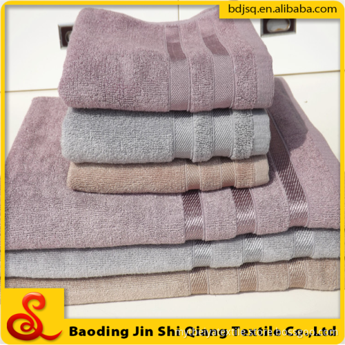 Wholesale Plain Dark Color Antibacterial 100% Bamboo Fiber Bath Towel